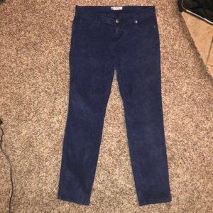 Dark Blue Free People Corduroy Pants